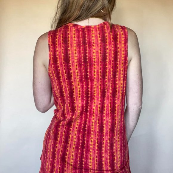 NEW AGE LEE STRIPED TANK TOP - Picture 3 of 4